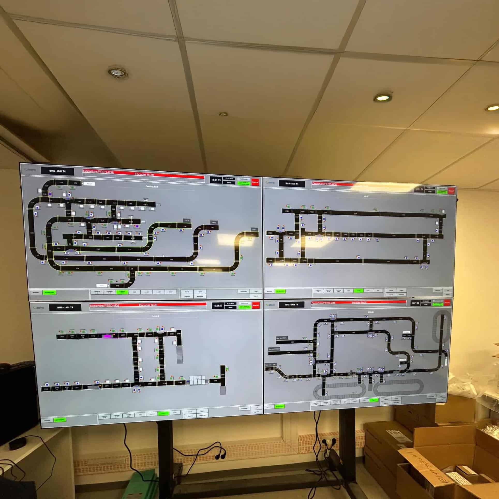 Bază de date operațională a aeroportului, IESYS