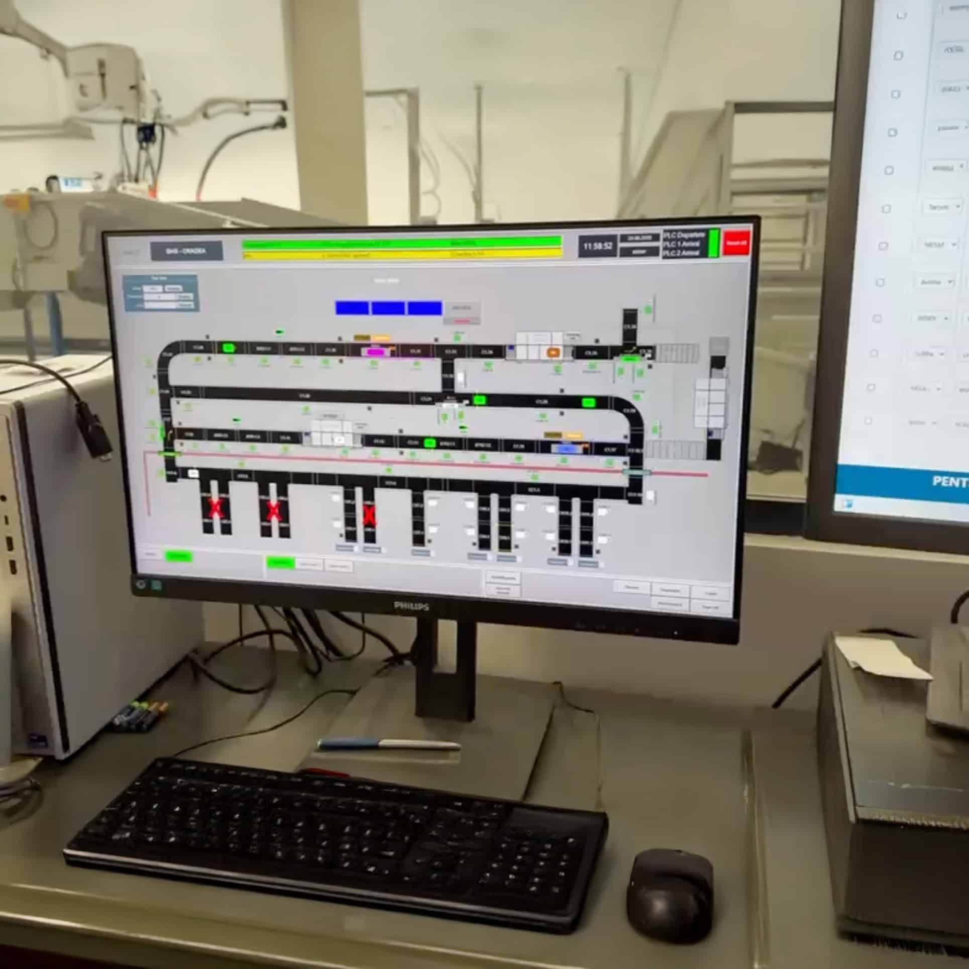 Sisteme SCADA și de control personalizate, vizibilitate end-to-end, IESYS
