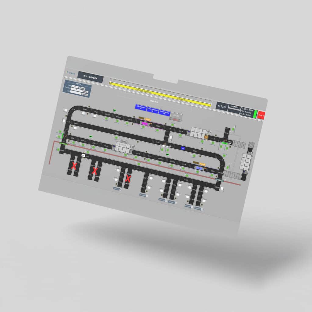 Sisteme SCADA și de control personalizate, IESYS, soluții aeroportuare