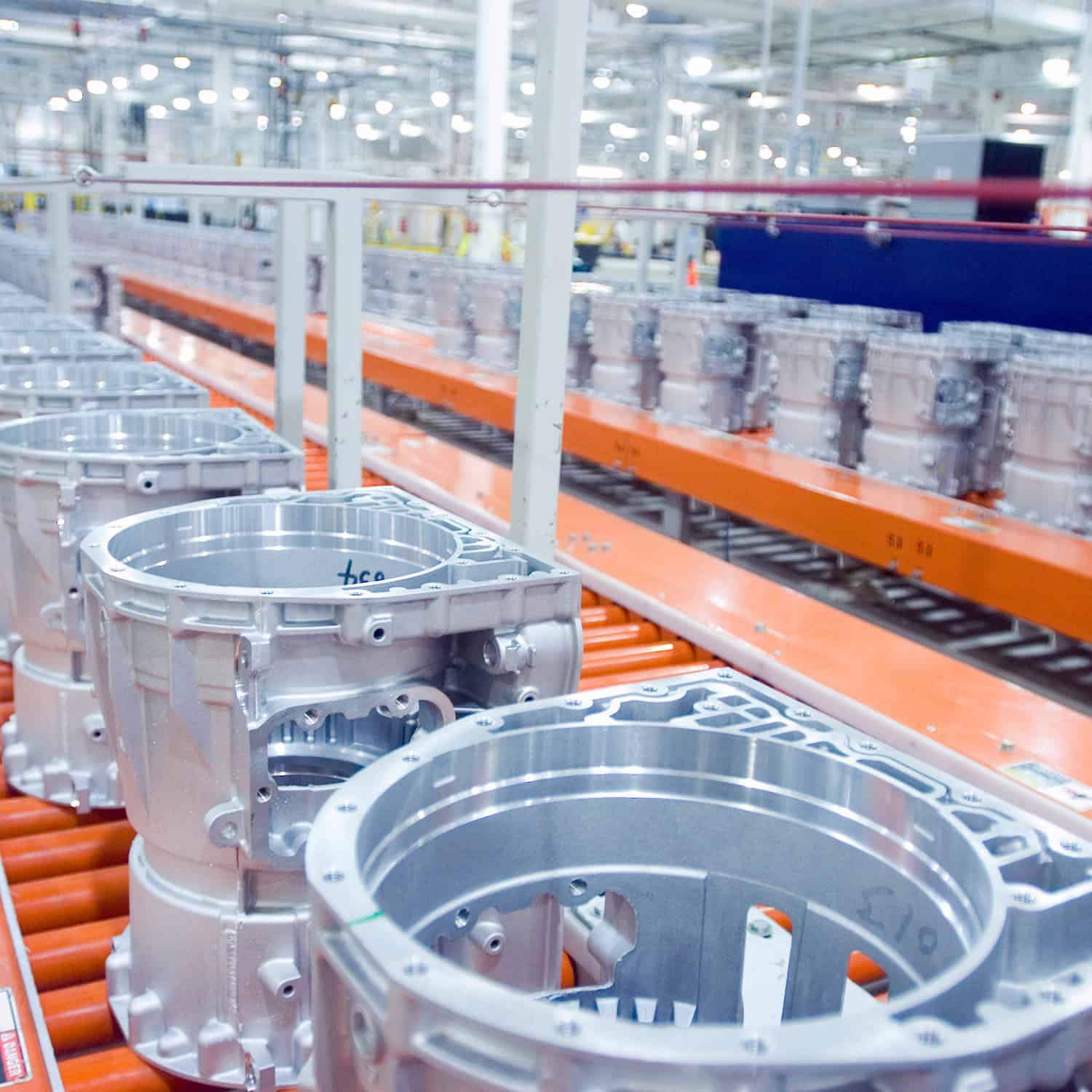 Extensia liniei de producție pentru cutii de viteze, proiecte IESYS, automatizare industrială