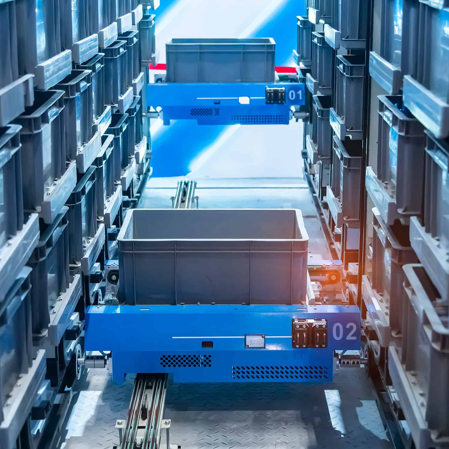 Sisteme automate pentru depozitare și recuperare (ASRS), Soluții automate de depozitare de înaltă densitate, IESYS