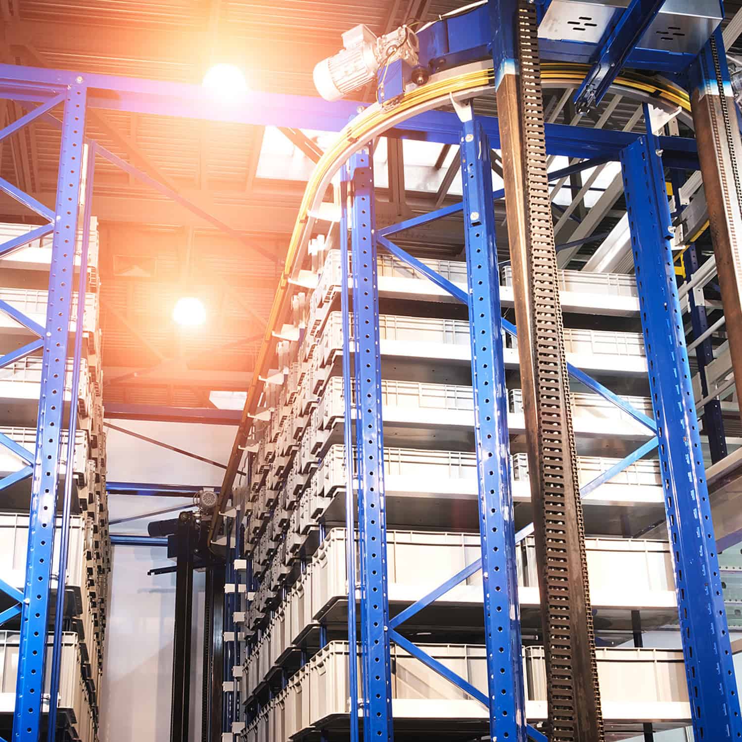 Sisteme automate pentru depozitare și recuperare (ASRS), soluții logistice, IESYS, optimizare operațională